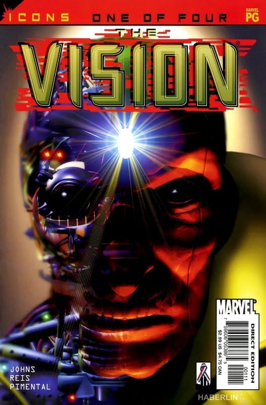 Descargar Avengers Icons The Vision comic