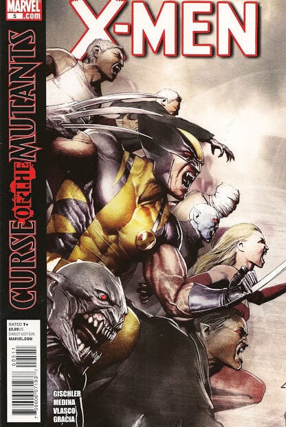 Comic completo Curse of The Mutants