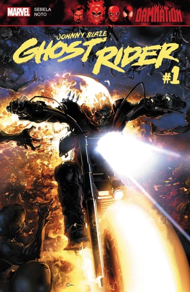 Comic completo Damnation: Johnny Blaze - Ghost Rider