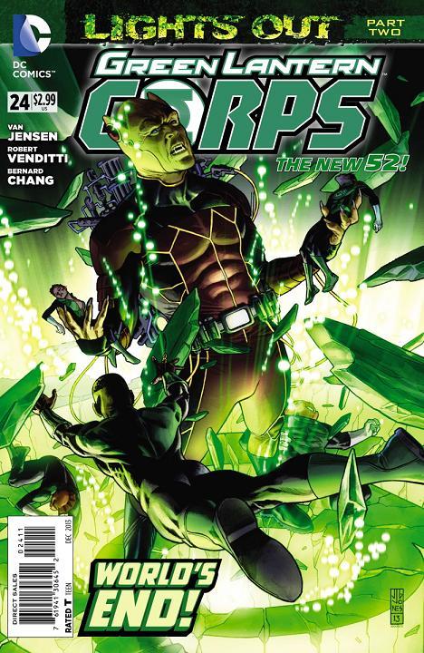 Comic completo Green Lantern: Lights Out