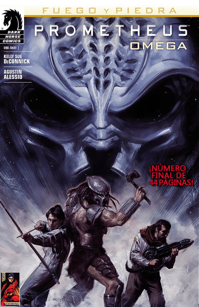 Comic completo Prometheus Fire and Stone Omega