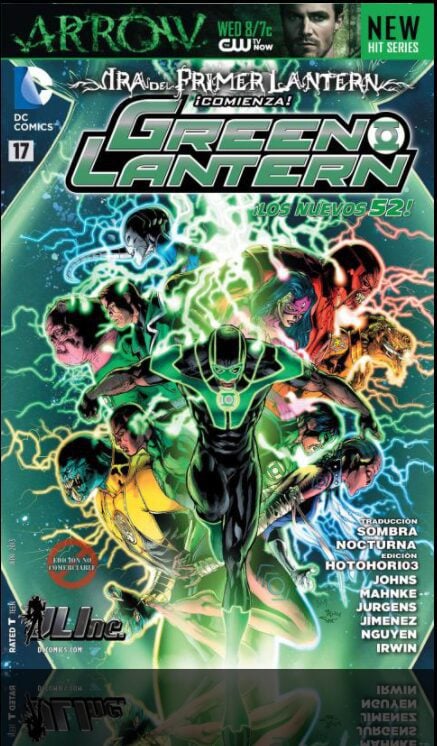 Comic completo Wrath of the First Lantern