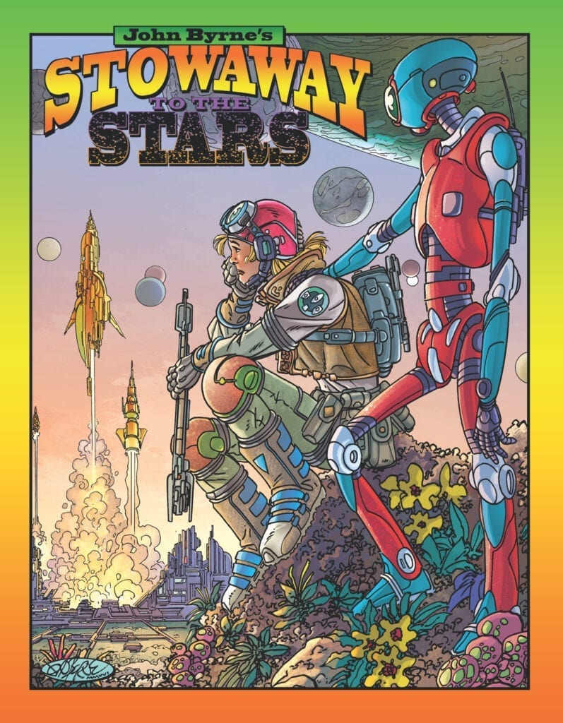 Comic completo John Byrne's Stowaway to the Stars