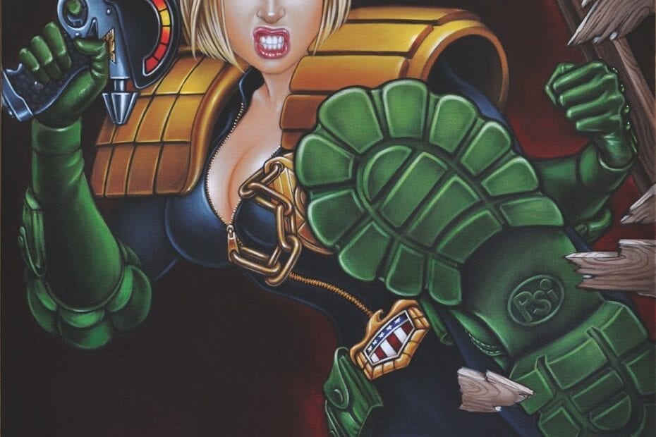 Comic completo Judge Anderson Psi-Division