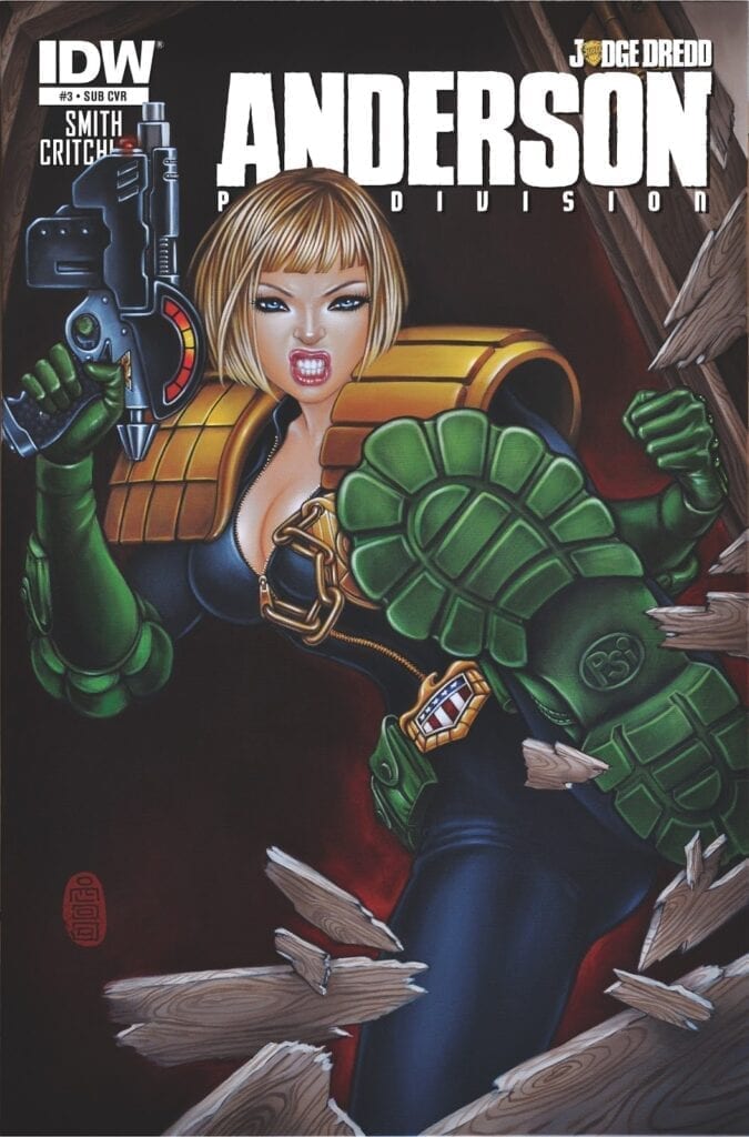Comic completo Judge Anderson Psi-Division
