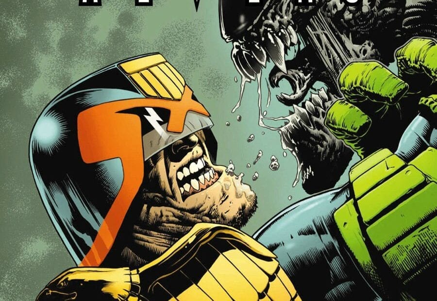 Comic completo Judge Dredd VS Aliens: Incubus