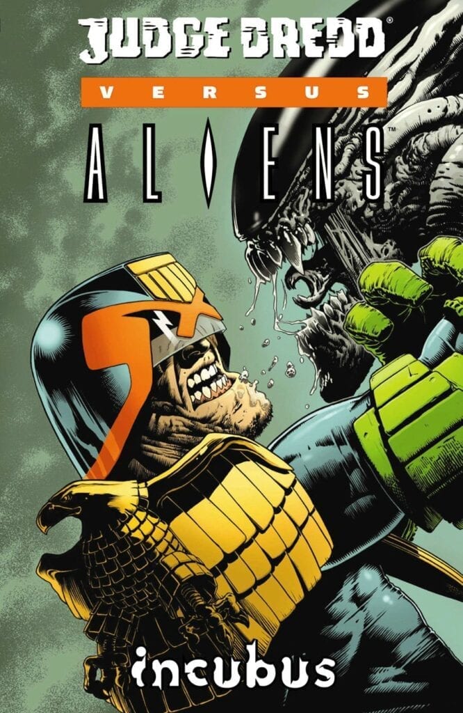 Comic completo Judge Dredd VS Aliens: Incubus
