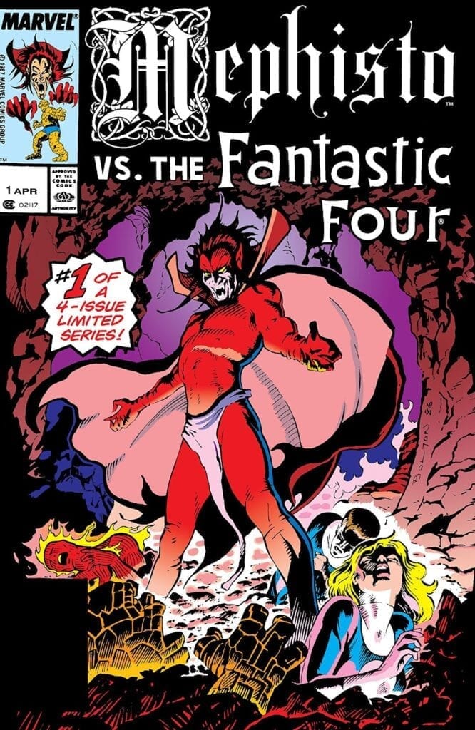 Comic completo Mephisto vs The Fantastic Four
