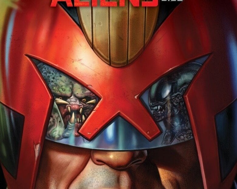 Comic completo Predator VS Judge Dredd VS Aliens