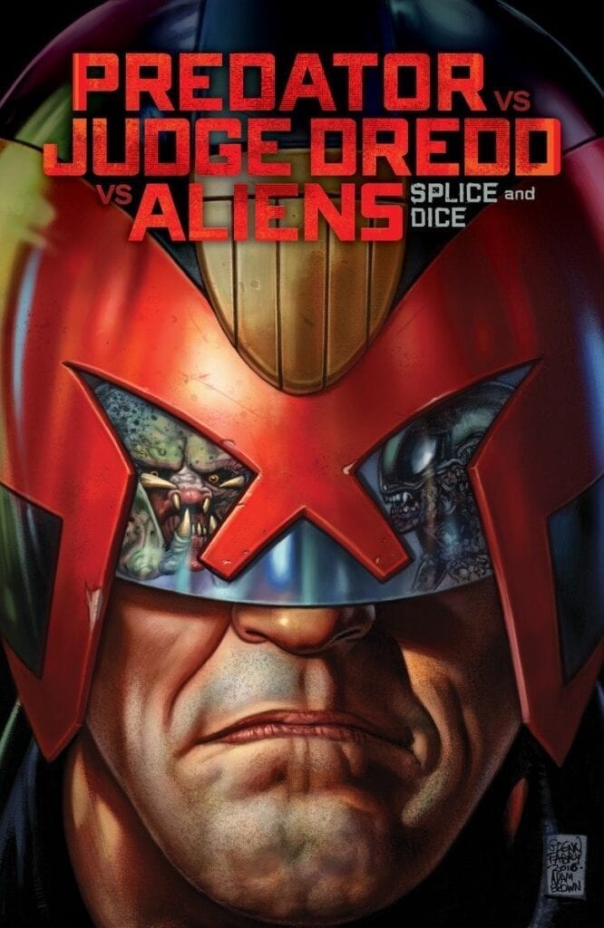 Comic completo Predator VS Judge Dredd VS Aliens