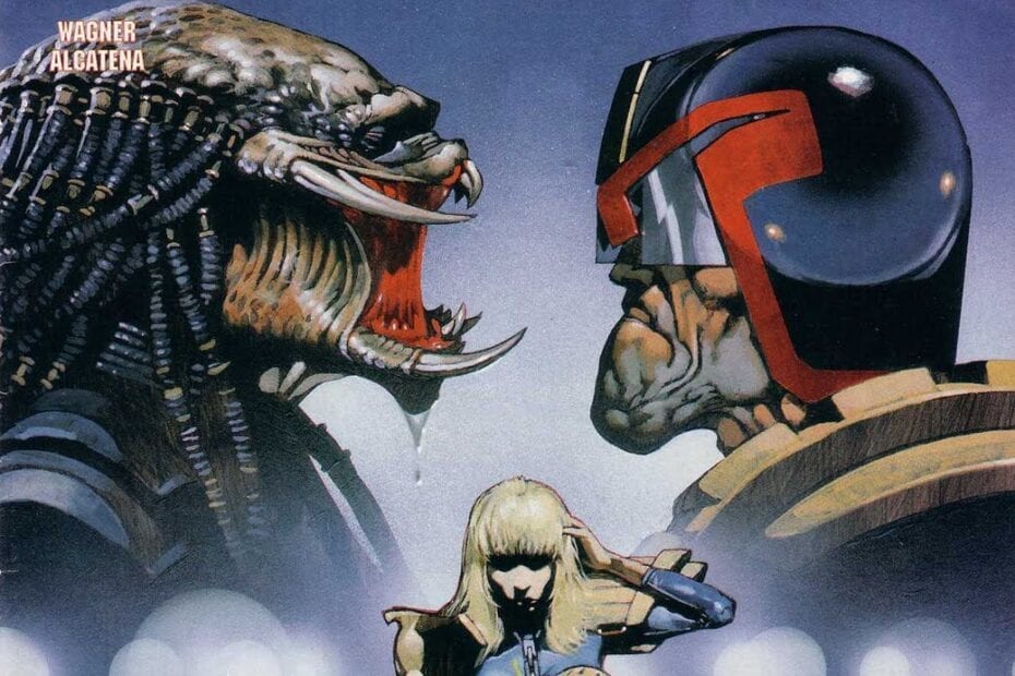 Comic completo Predator VS Judge Dredd