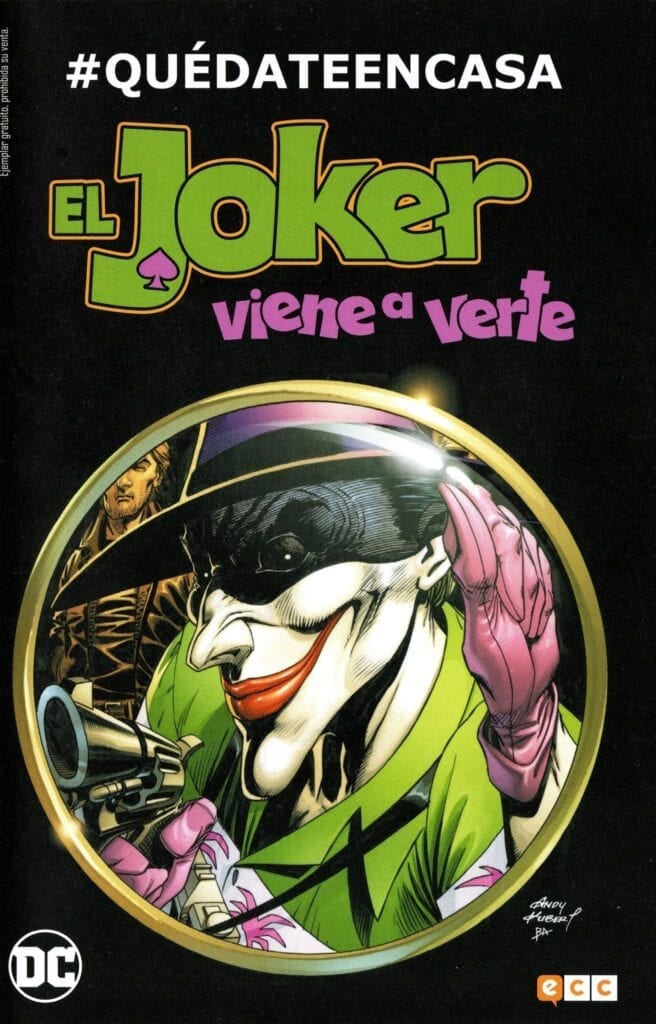 Comic completo #QuédateEnCasa: El Joker viene a verte