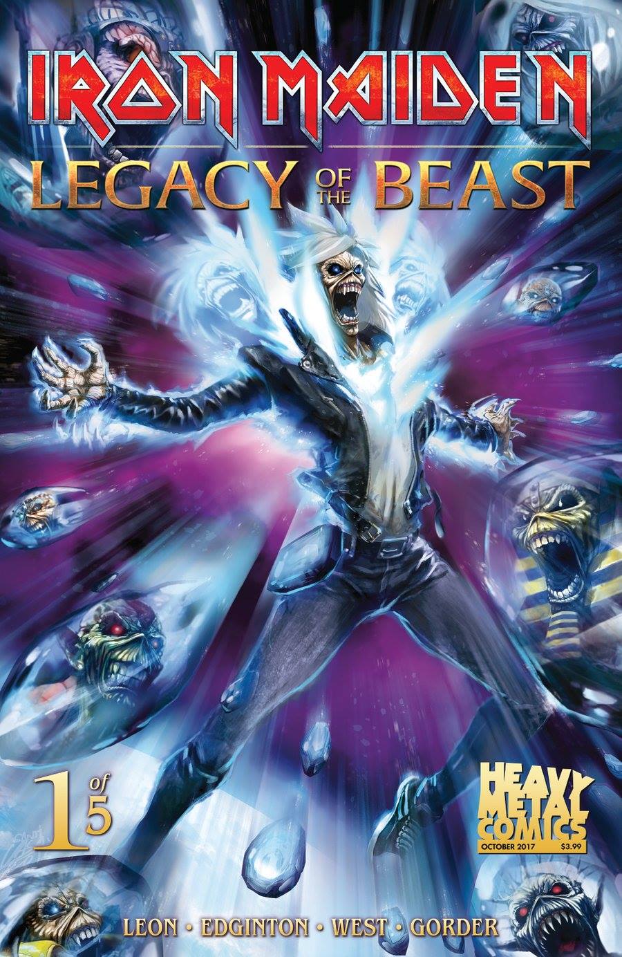 Comic completo Iron Maiden Legacy Of The Beast