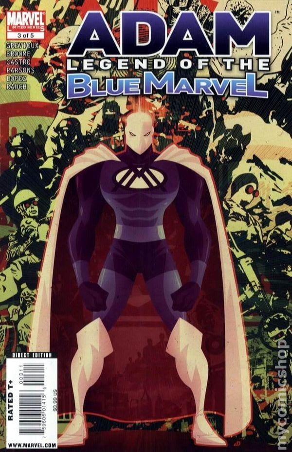 Descargar Adam Legend of the Blue Marvel comic