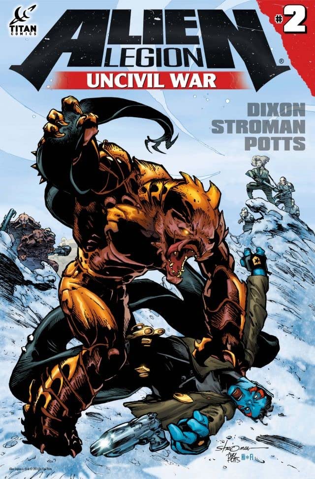 Descargar Alien Legion Uncivil War comic