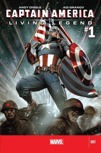 Comic completo Captain America: Living Legends