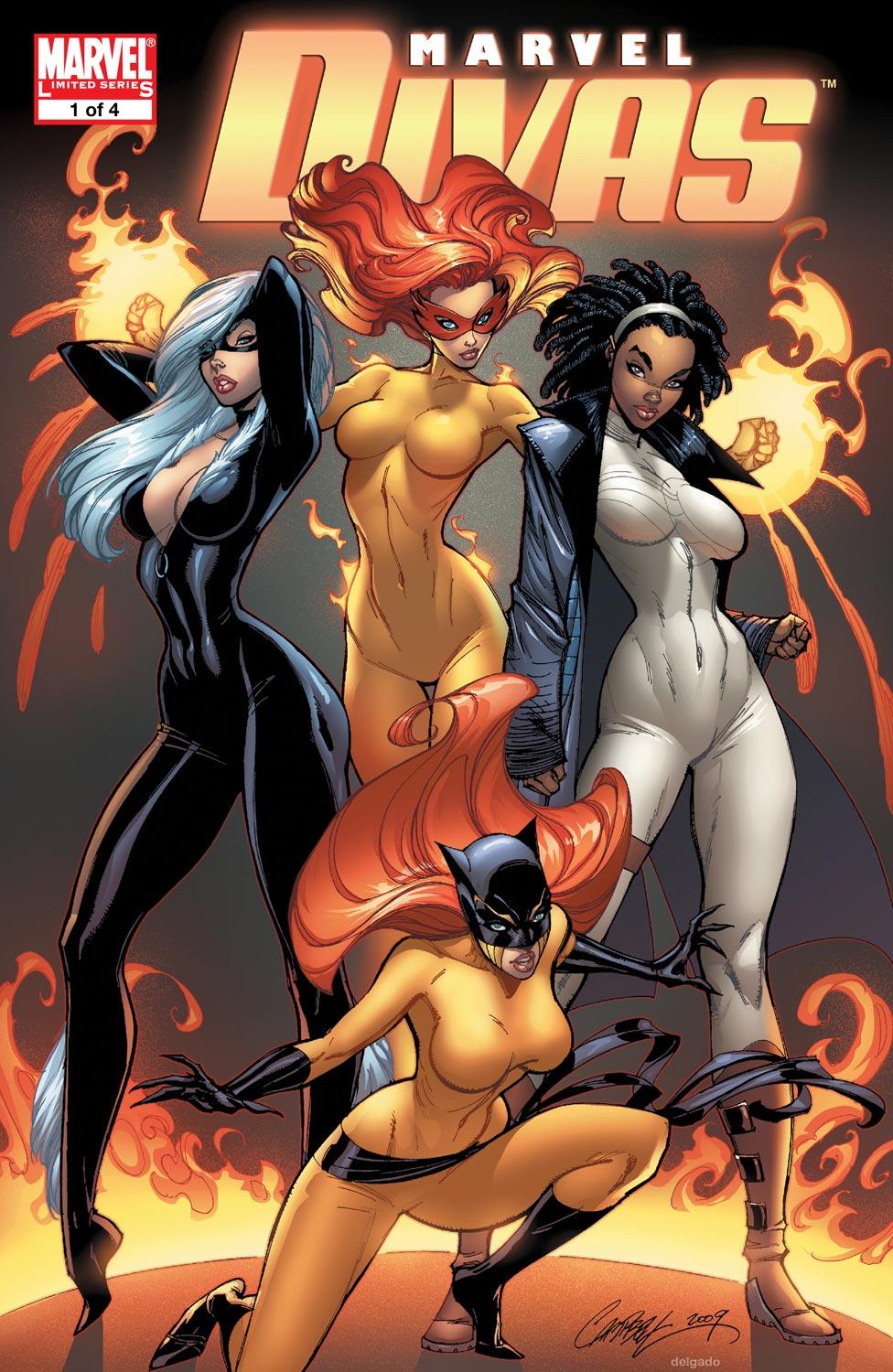 Descargar Marvel Divas comic