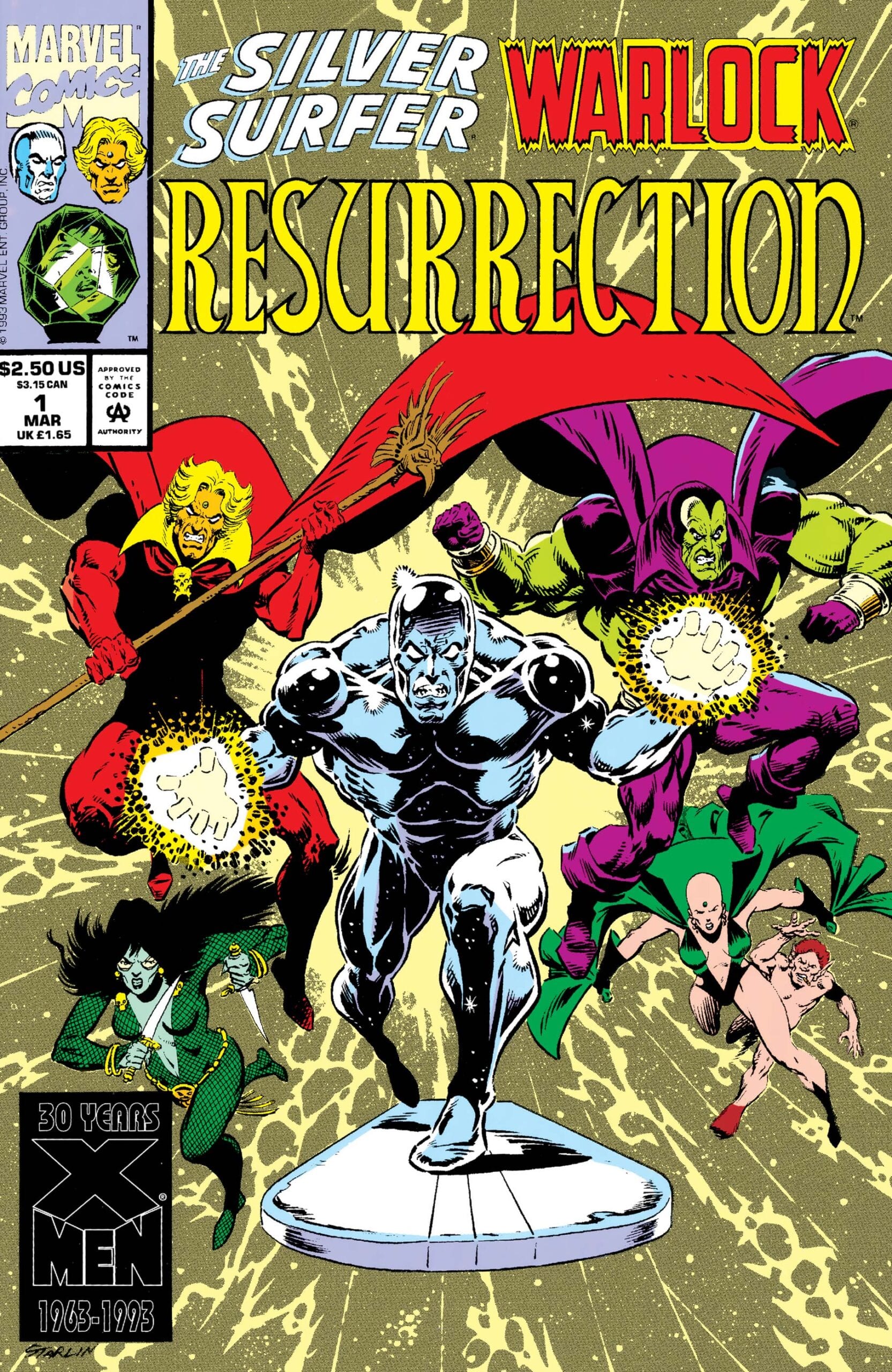 Comic completo Silver Surfer/Warlock: Resurrection