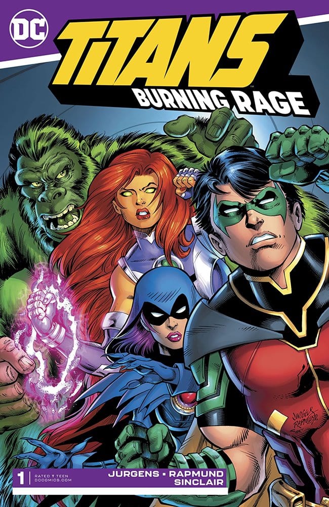 Comic completo Titans: Burning Rage
