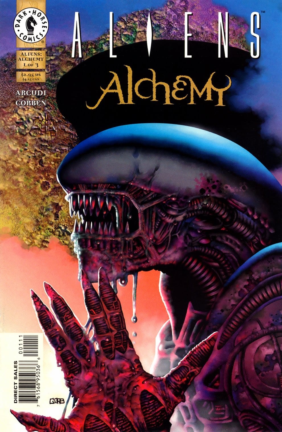 Comic completo Aliens: Alchemy