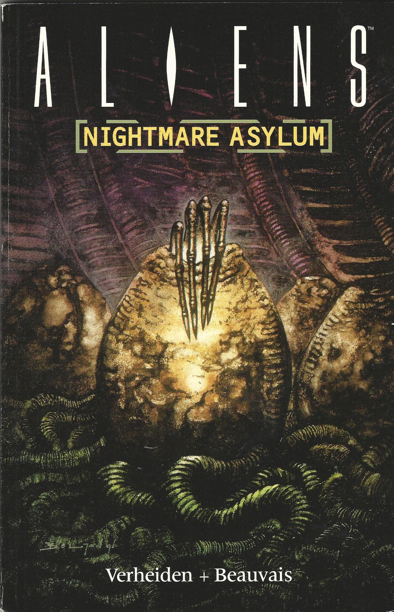 Descargar Aliens Nightmare Asylum comic