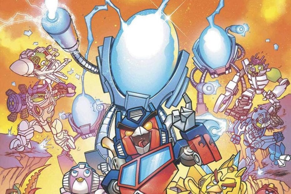 Comic completo Angry Birds: Transformers
