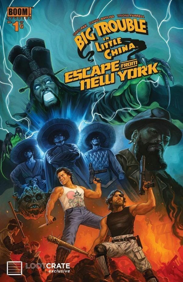 Comic completo Big Trouble In Little China/Escape From New York