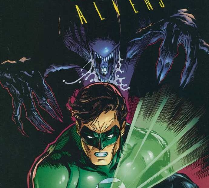 Comic completo Green Lantern vs Aliens