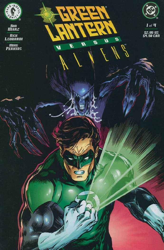 Comic completo Green Lantern vs Aliens
