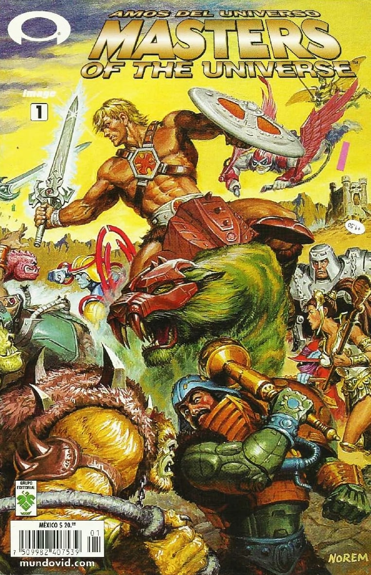 Comic completo Masters of the Universe