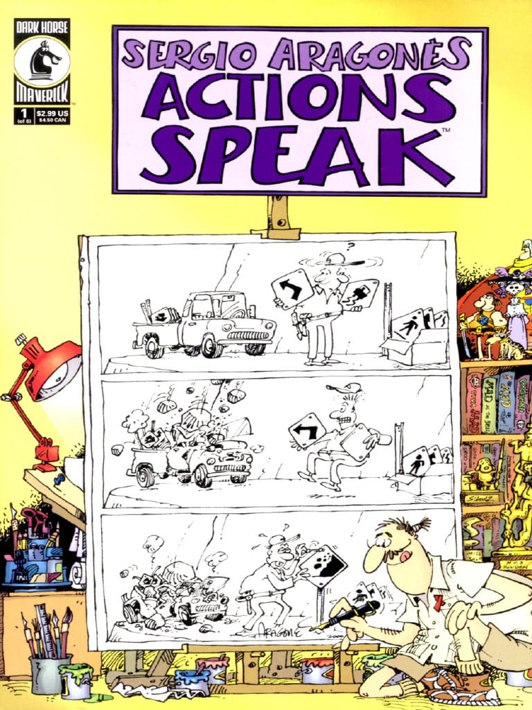 Comic completo Sergio Aragonés Actions Speak