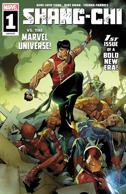 Comic completo Shang Schi Vs Marvel Universe