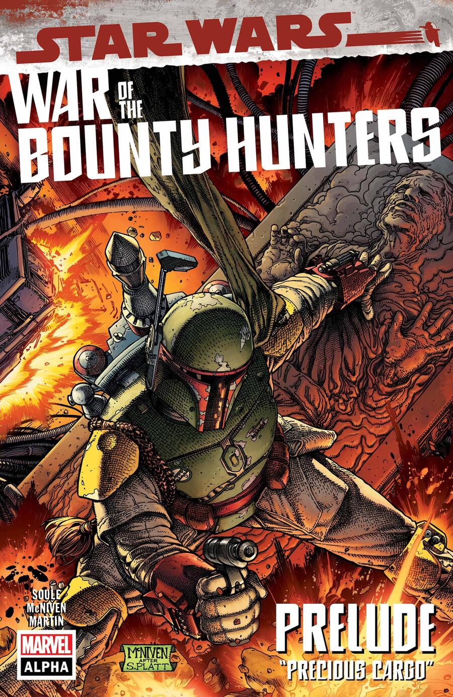 Comic completo Star Wars: War Of The Bounty Hunters Alpha