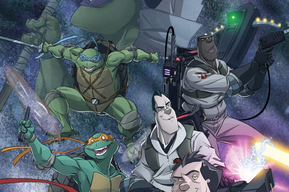 Comic completo Teenage Mutant Ninja Turtles/Ghostbusters