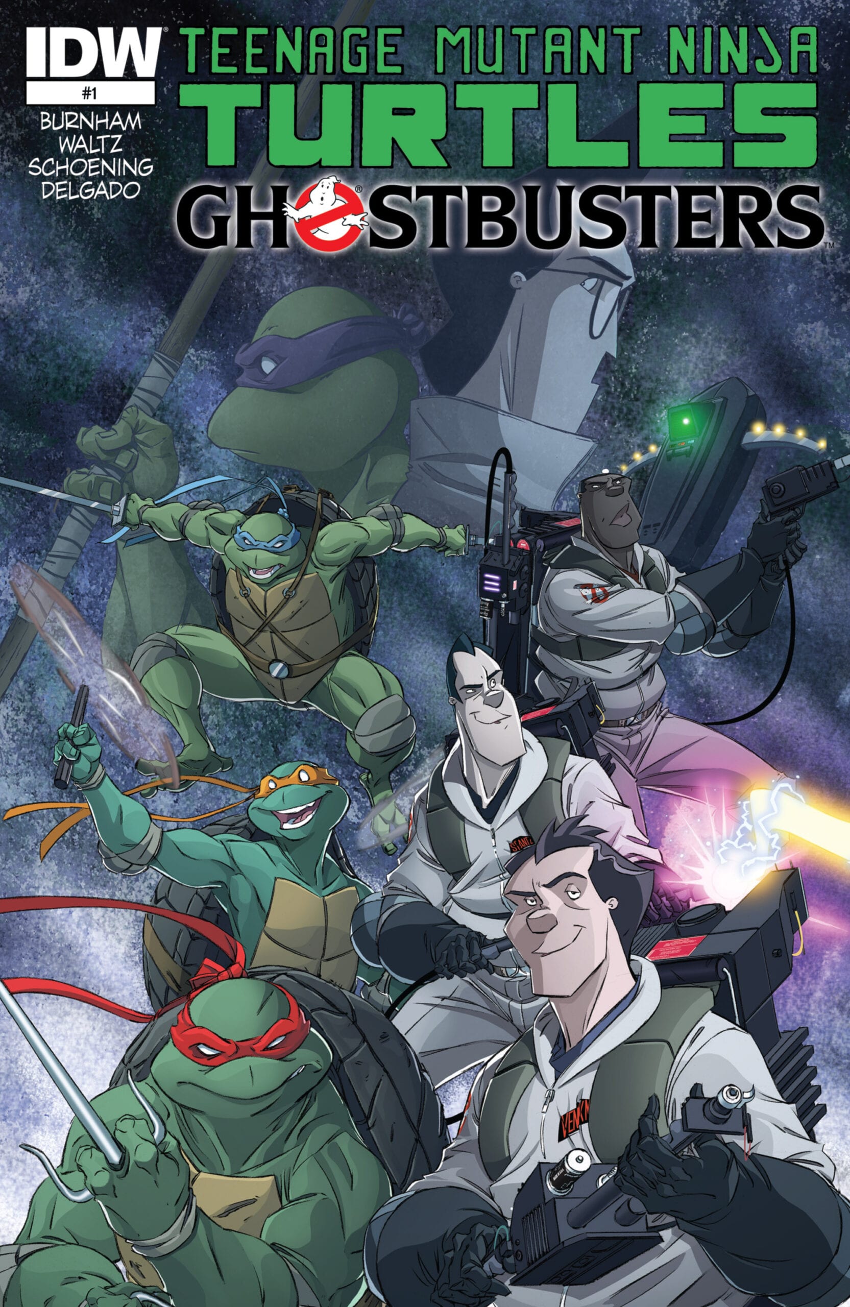 Comic completo Teenage Mutant Ninja Turtles/Ghostbusters