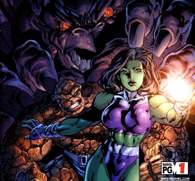 Comic completo Thing & She-Hulk: The Long Night