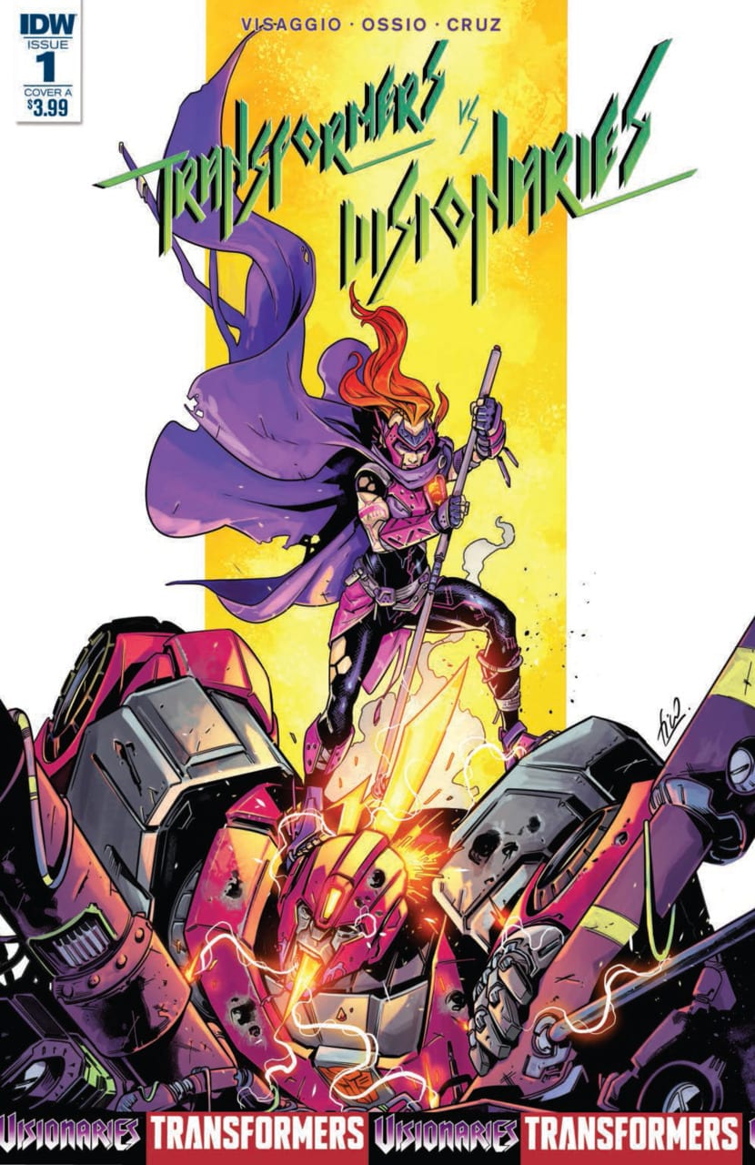 Comic completo Transformers vs. Visionaries