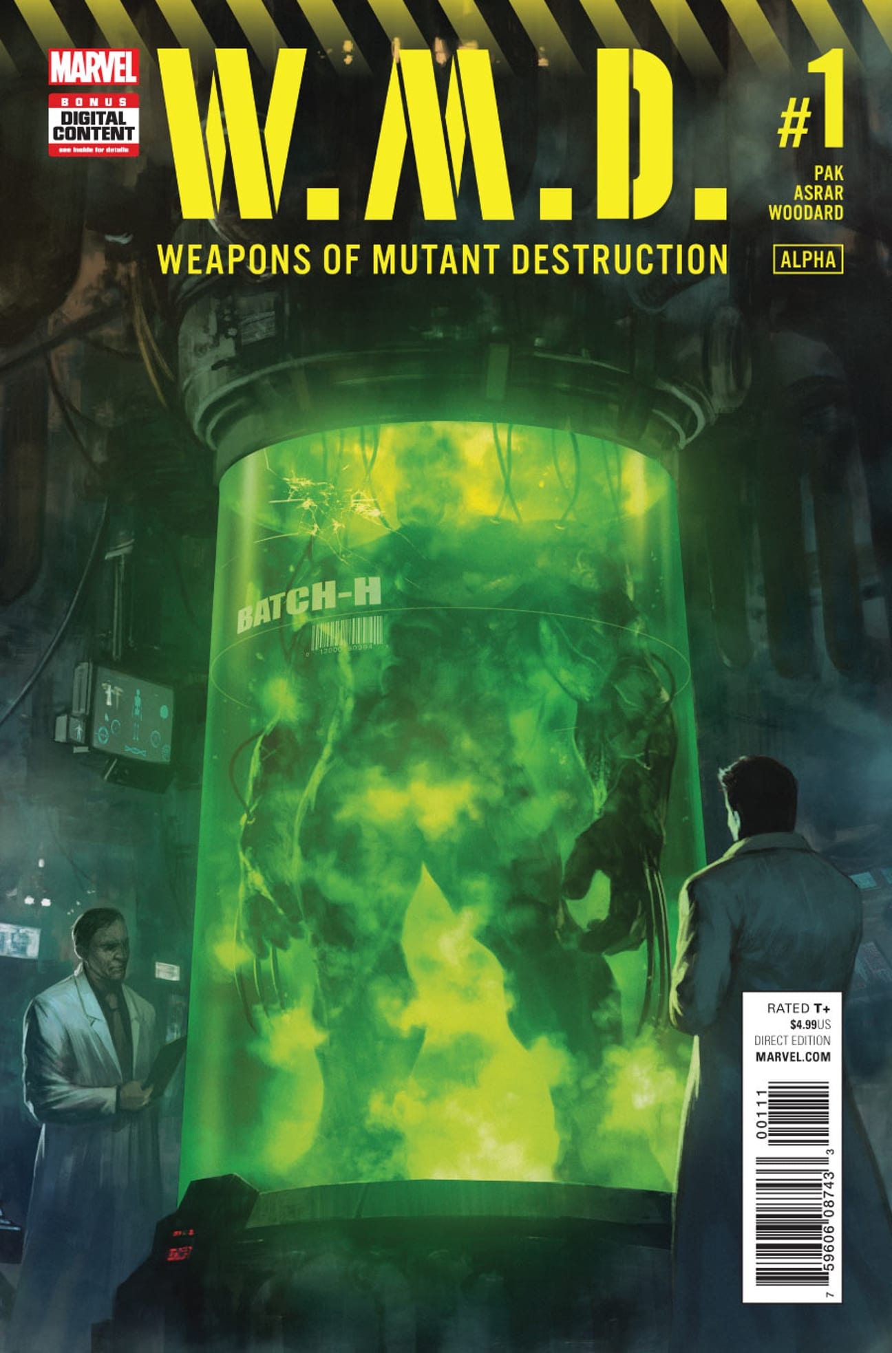Comic completo W.M.D Weapon of Mutant Destruction: Alpha
