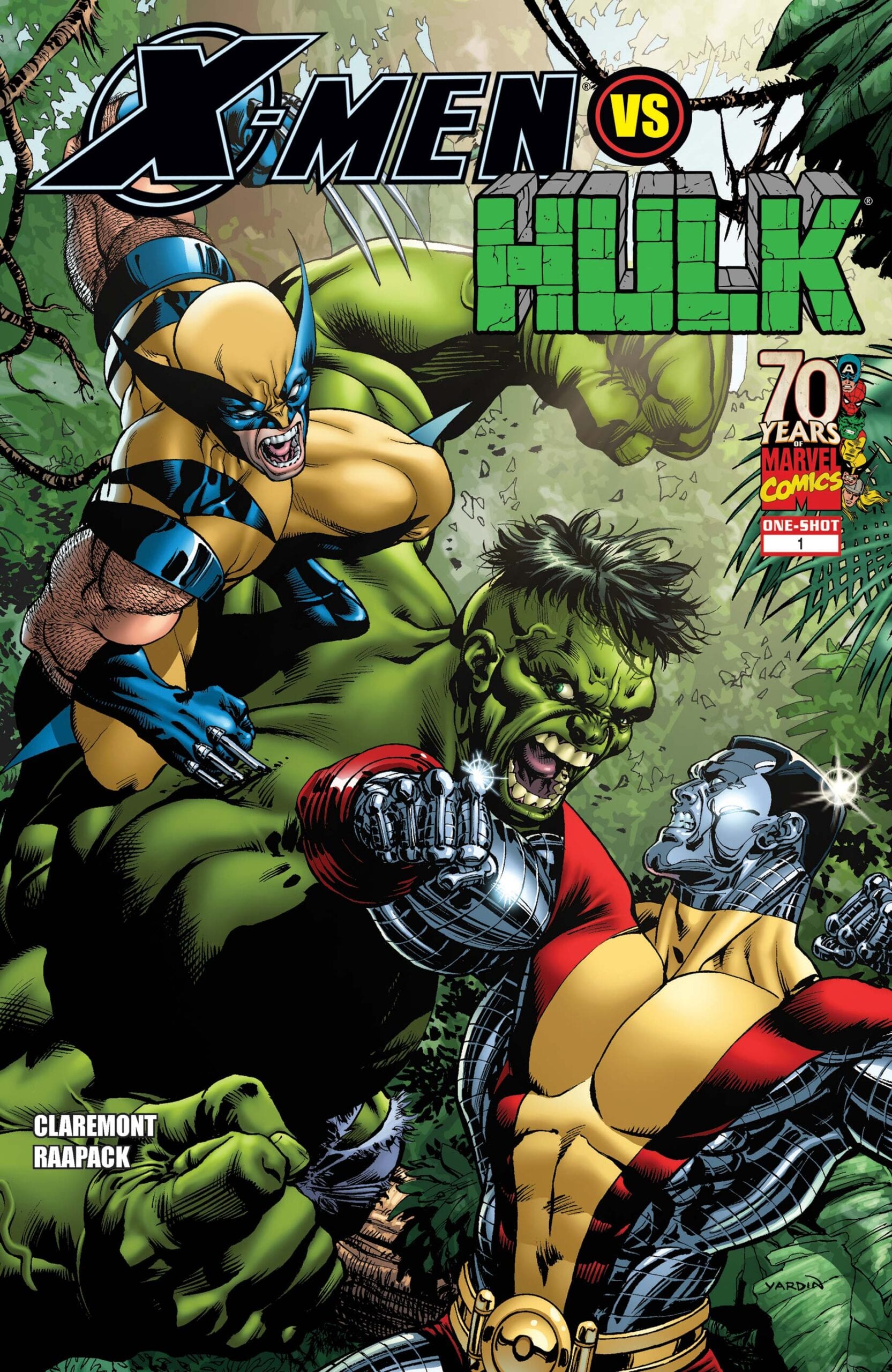 Comic completo X-Men vs. Hulk