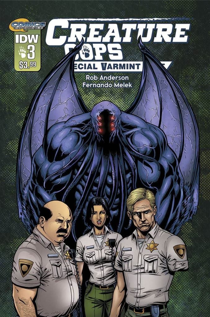Comic completo Creature Cops