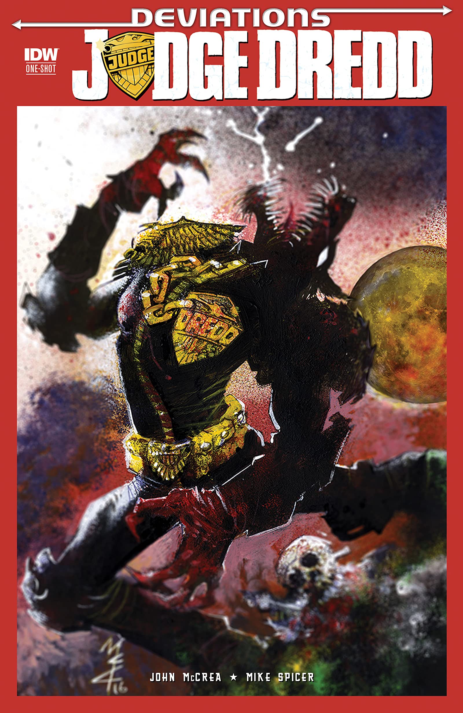 Comic completo Judge Dredd: Deviations