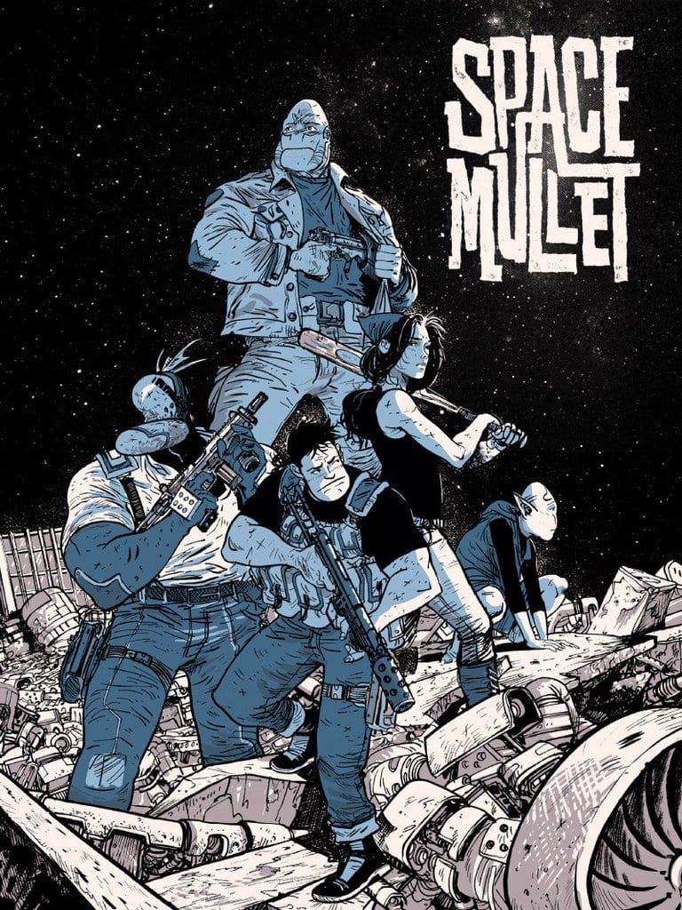 Comic completo Space Mullet