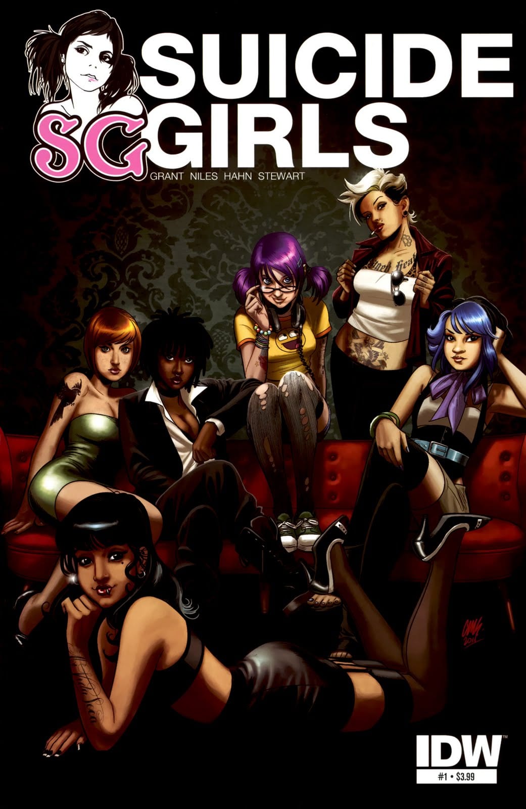 Comic completo Suicide Girls