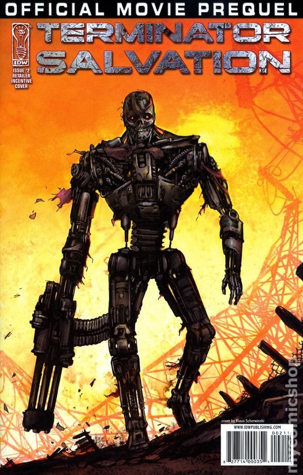 Descargar Terminator Salvation comic