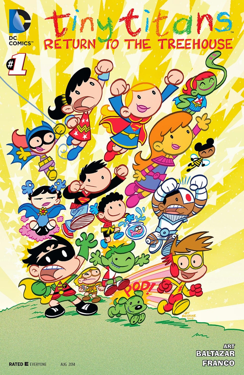 Comic completo Tiny Titans