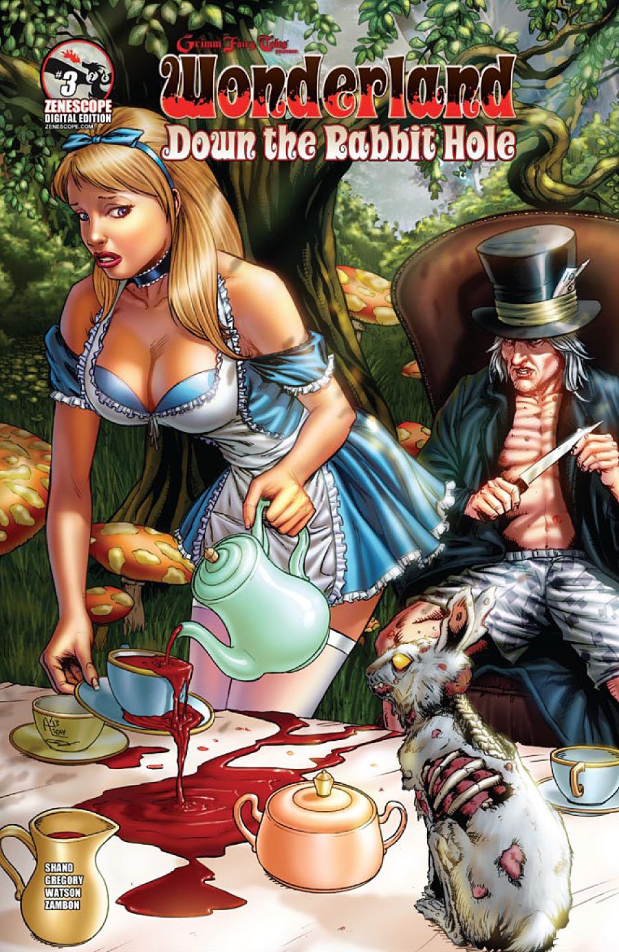 Comic completo Grimm Fairy Tales presents Wonderland: Down the Rabbit Hole