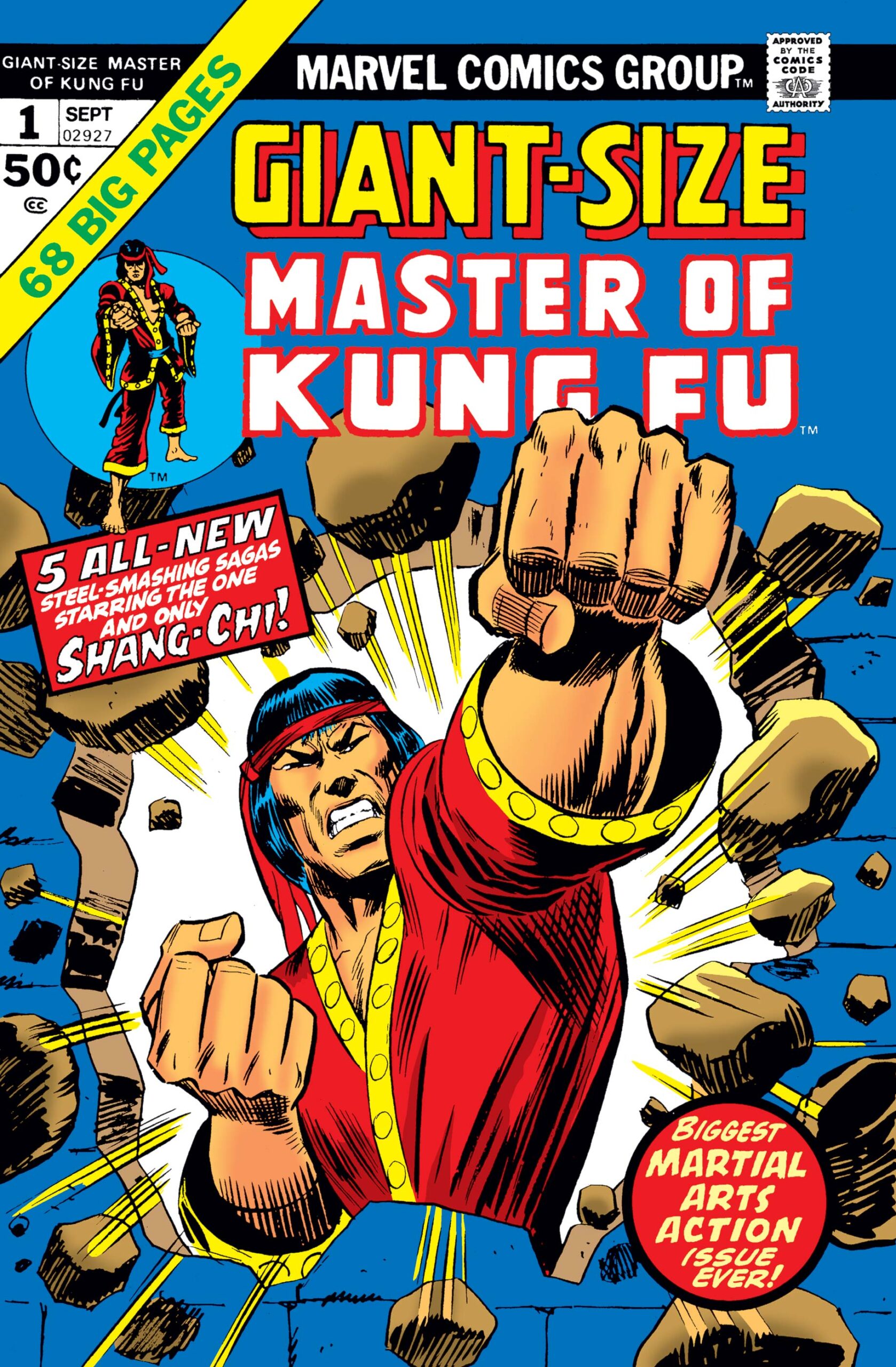 Descargar Giant Size Master of Kung Fu comic scaled