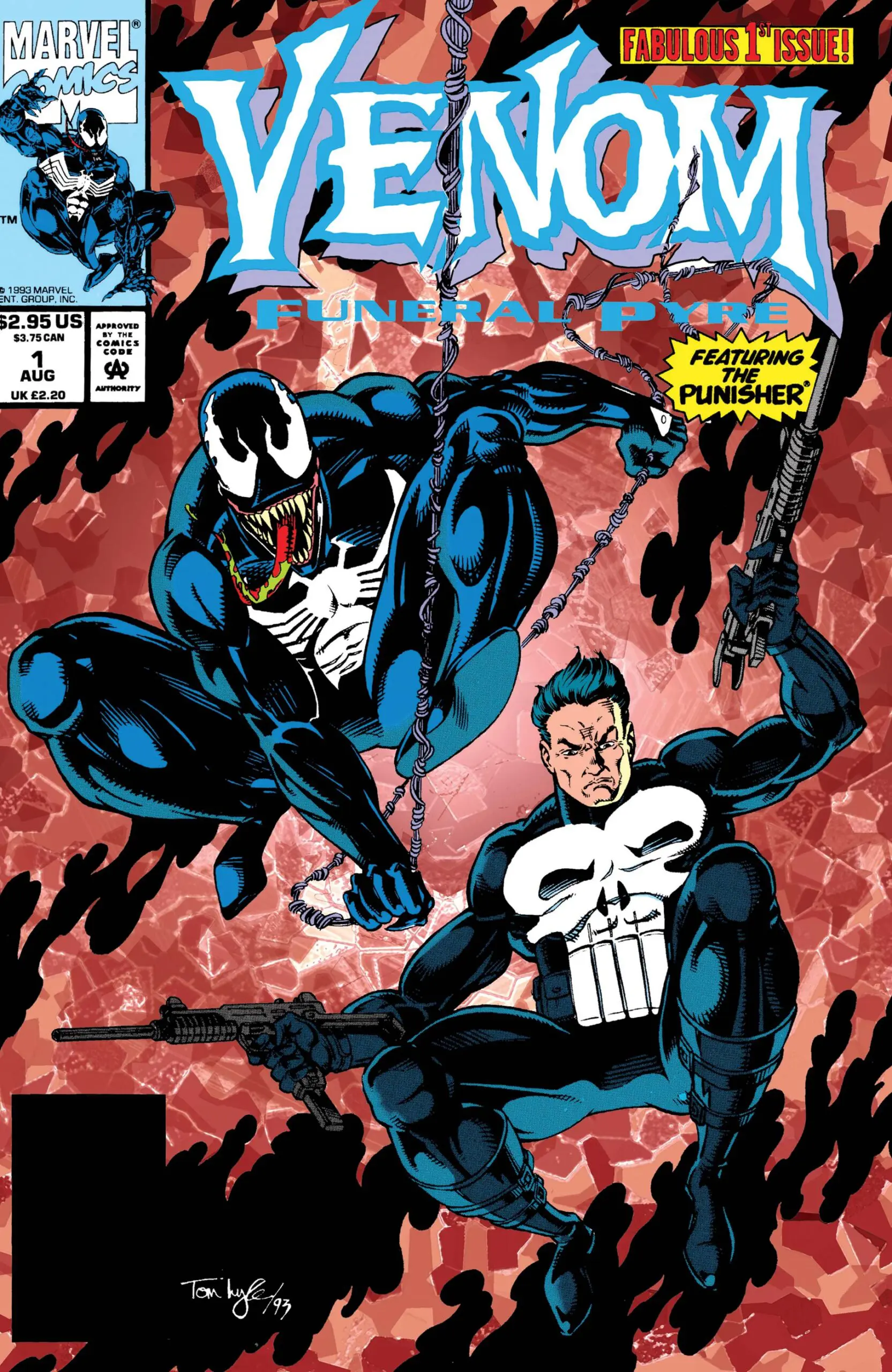 Descargar Venom Funeral Pyre comic scaled