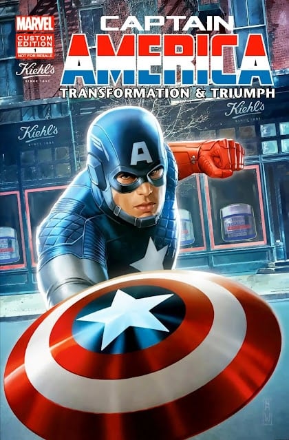 Comic completo Captain America: Transformation And Triumph