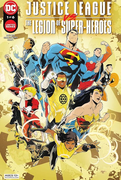 Comic completo Justice League vs The Legion of Super-Heroes